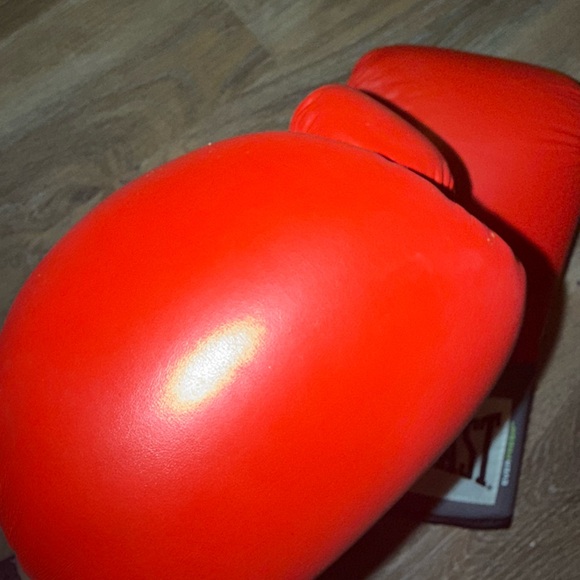 Everlast Pro Style Elite Training Gloves Red 12 oz Boxing Workout Gloves BUNDLE - Picture 11 of 16